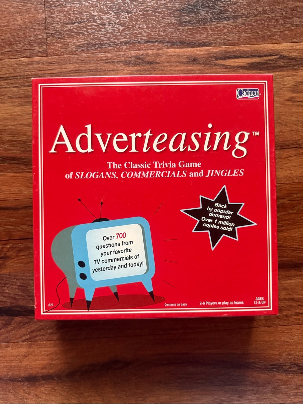 ADVERTEASING Game Classic Trivia of Slogans, Commercials Jingles